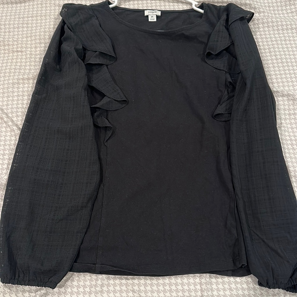 J Crew Long Sleeve Blouse